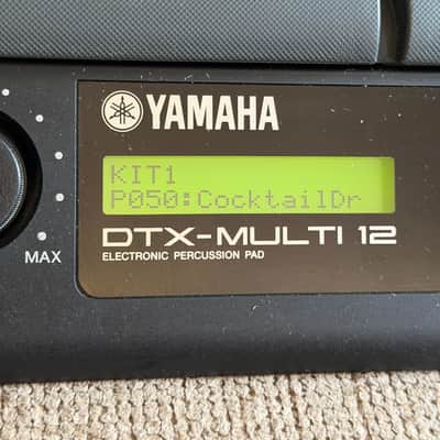 Yamaha DTX-MULTI 12 Digital Drum Pad 12-Pad w/ Gator Case & Manuals (STUDIO GEAR) image 4