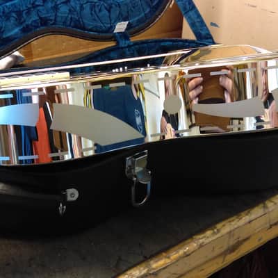 National Reso-Phonic Style 1 EXPLODING PALM Tricone 2023 Mirror Nickel On Brass - IN STOCK NOW! image 15