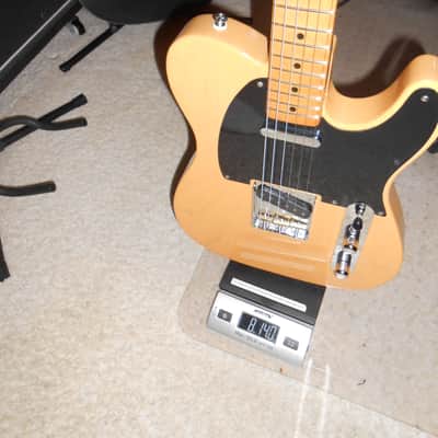 Fender Vintera Nocaster Telecaster 50's Butterscotch with upgrades and G&G tweed case image 14