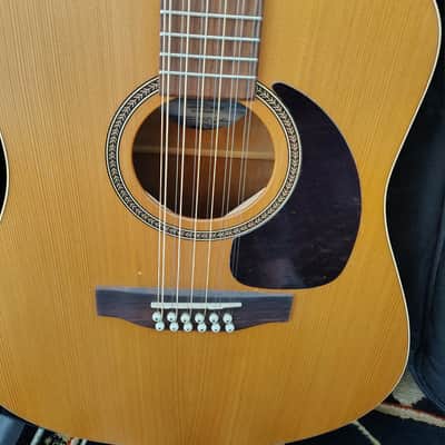 Seagull Coastline S12 Cedar QI 12-String Acoustic-Electric Guitar w/ Preamp & Soft Case – Handcrafted in Canada image 4