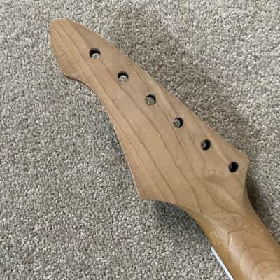 Black Maple Electric Guitar Neck, Rosewood Fingerboard 24 Frets image 5