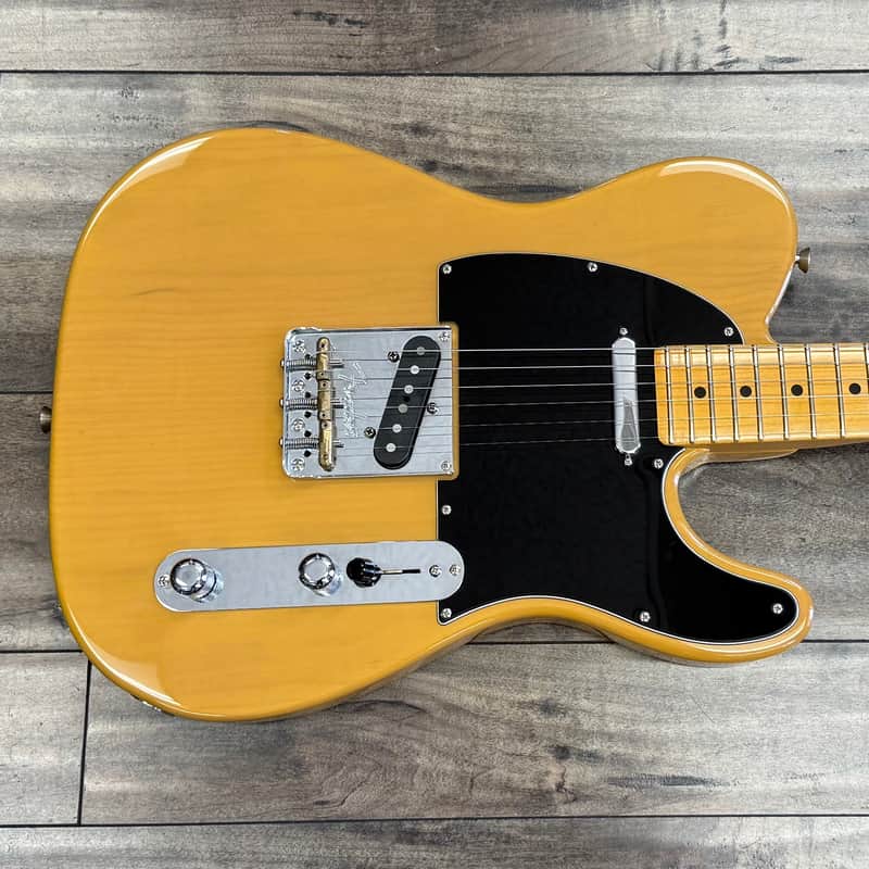 Fender American Professional II Telecaster with Maple Fretboard 2021 - Butterscotch Blonde Electric Guitar