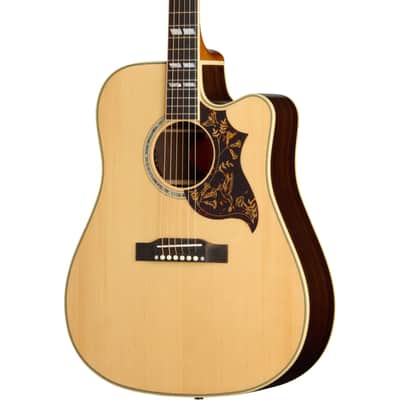 Epiphone Hummingbird Deluxe EC Acoustic Electric Guitar - Natural image 1