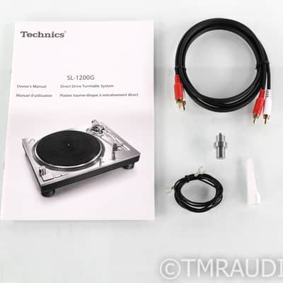 Technics SL-1200G Direct Drive Turntable; SL1200G; Silver (No Cartridge) image 9