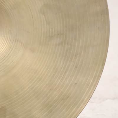 Zilco 16" Medium Thin Crash Cymbal Vintage 1970's 1,309g's image 11