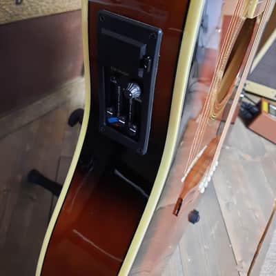 Ventura V3VS Vintage Sunburst Thin Body Acoustic/Electric image 5