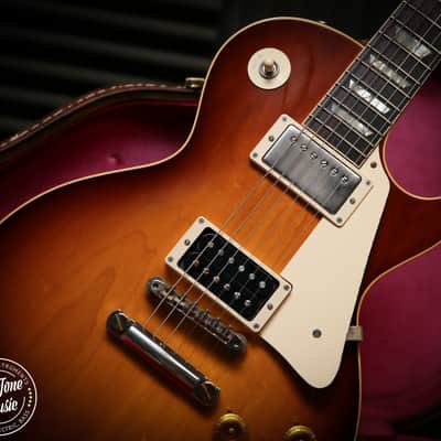 2024 Gibson Custom Shop 58' Reissue Les Paul Standard Iced Tea Burst image 2