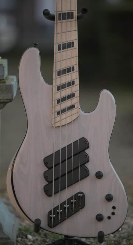 Dingwall Super J 5-string - Custom Order - Trans White Gloss image 1