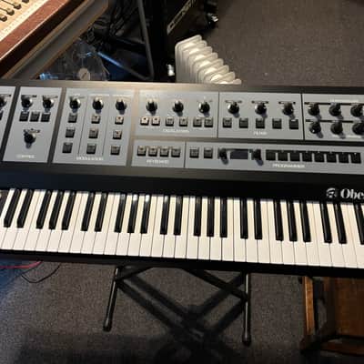 Oberheim OB-X8 61-Key 8-Voice Synthesizer 2022 - Present - Black with Wood Sides image 2