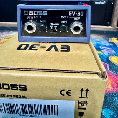 Boss EV-30 Dual Expression Pedal 2016 - Present - Black image 4