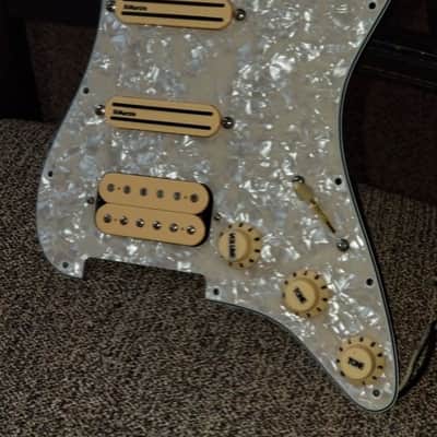 DiMarzio Andy Timmons Loaded Strat Pickguard DP224F AT-1, DP187 Cruiser image 5