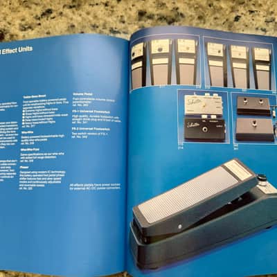 Schaller Catalog 1984 wah wha fuzz phaser tremolo distortion parts tuners pickup image 17