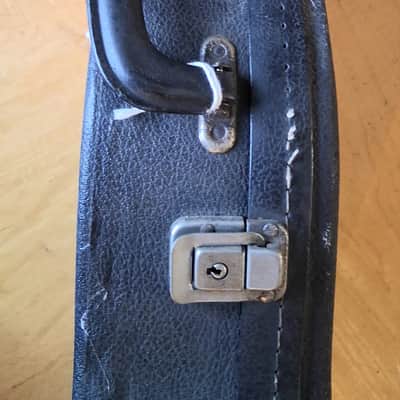 Gibson SG Hard Case 1970s - Black/ Red Inside image 6