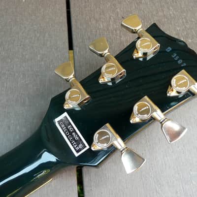Greco EG600PB 1980 Black Peter Frampton model image 10
