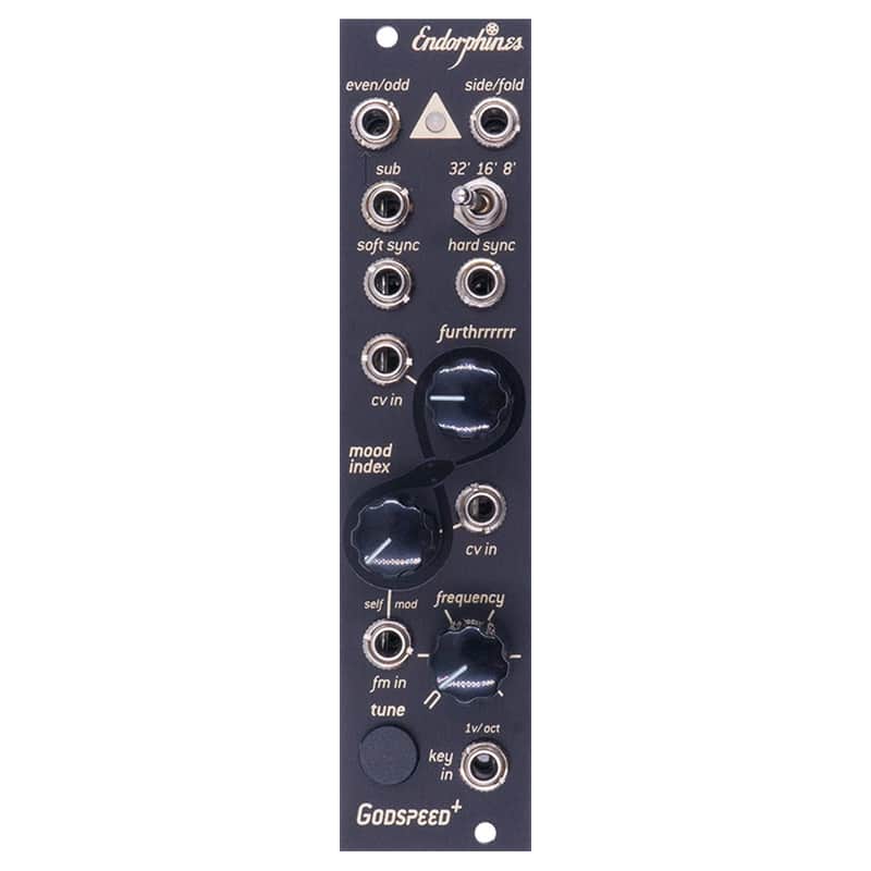 Endorphin.es Godspeed+ Eurorack Oscillator Module (Black) image 1