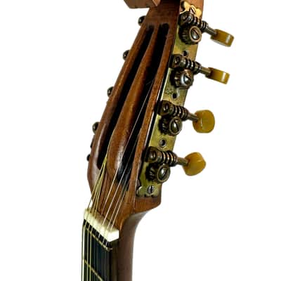 "Stentor" Art Nouveau Banjo-Mandolin with Lion-Decorated Tension Hoop, 1920s image 14