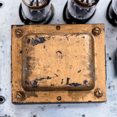 1966 Fender Showman Black Panel Vintage Tube Amp Head AB763, Serviced image 12