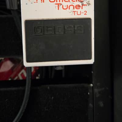 Boss TU-2 Chromatic Tuner (Dark Gray Label) 1998 - 2009 - White image 1