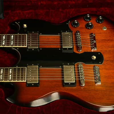 2011 Gibson Custom EDS-1275 Double Neck Vintage Sunburst image 15