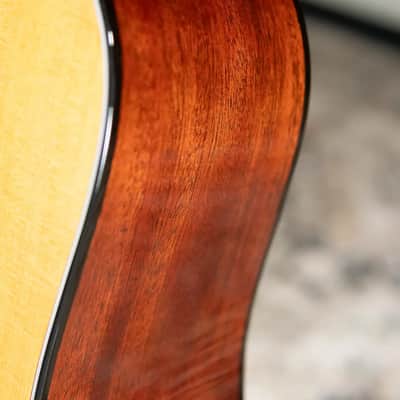 Martin DE Retro Plus Mahogany Acoustic/Electric Guitar with Gig Bag image 9