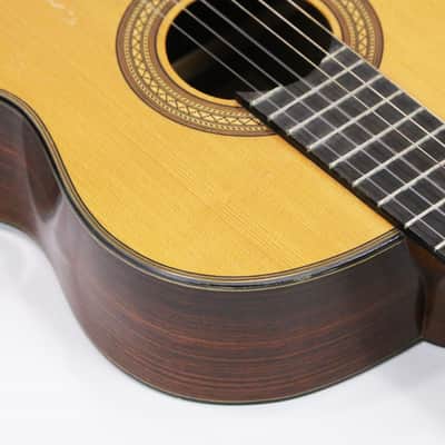 1968 Oscar Teller 8/P Vintage Classical Nylon String Acoustic Guitar – Rare ’68 Brazilian Rosewood Back & Sides Model #8 Made in W. Germany Made by Horst Designed by Oskar Teller (68051718) image 6
