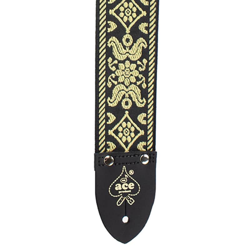 D'Andrea Ace Vintage Reissue Guitar Strap - "Old Gold" image 1