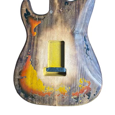 SRV Stratocaster Body Aged Nitro Relic Stevie Ray Vaughan Number One Fits Fender MJT Nash image 5
