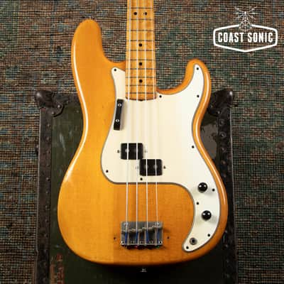 1976 Westminster PB380N Precision Bass, Birdseye Maple neck, Matsumoku, Made in Japan image 5