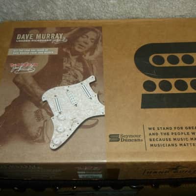 Seymour Duncan Dave Murray Signature Pickguard Assembly 2010s - Pearloid image 12