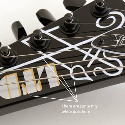 ESP LTD KH-DEMONOLOGY Kirk Hammett Guitar B-Stock 0237 image 8