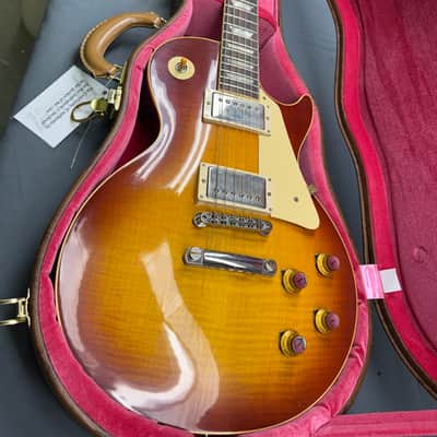 Gibson Custom Les Paul 60th Anniversary Limited Edition V2 2020 - Tomato Soup Burst #001546 image 5