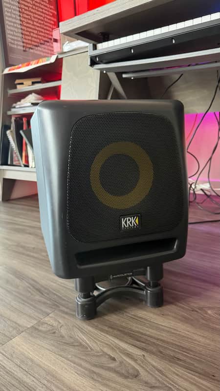 KRK 8S 8" Active Studio Monitor Subwoofer 2009 - 2020 - Black image 1
