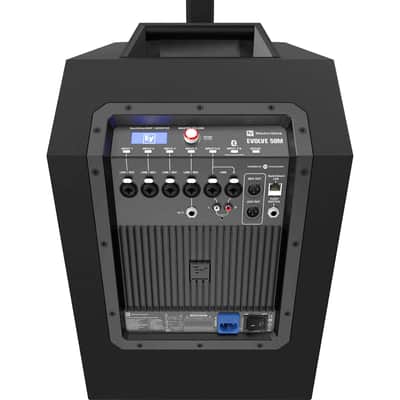 Electro-Voice Evolve 50M Column Speaker Array and Subwoofer with Mixer In Black image 8