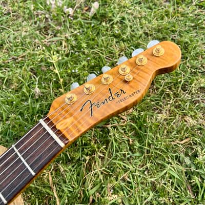 2018 NAMM Show Fender Custom Shop Limited Edition Super Custom Deluxe Twisted Telecaster Ivory White Sparkle image 7
