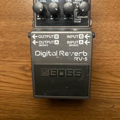Boss RV-5 Digital Reverb (Dark Gray Label) 2002 - 2015 - Grey image 3
