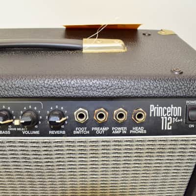 1997 Fender Princeton 112 Plus 65-Watt 1x2" Guitar Combo Amp image 8
