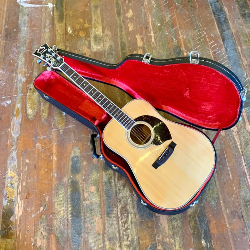 Yamaki YB-300 dreadnought acoustic guitar c 1970's Buffalo | Reverb