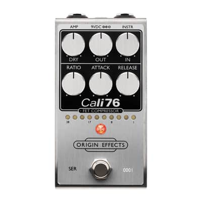 Origin Effects Cali76 FET Compressor Pedal (Silver) image 1