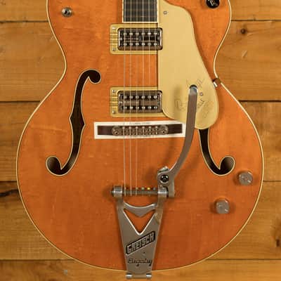 Gretsch G6120T-BSSMK Brian Setzer Signature Nashville Hollow Body '59 "Smoke" Smoke Orange image 1