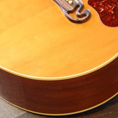 2006 Gibson SJ-100 Natural Acoustic/ Electric Jumbo Guitar + OHSC image 6