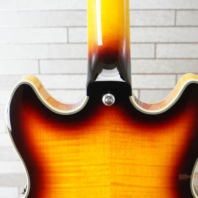 D'Angelico Premier Mini DC with Pau Ferro Fretboard - Dark Iced Tea Burst image 9