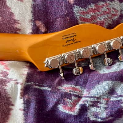 Fender Squire Science Project 90’s - Inca silver bad refin image 5