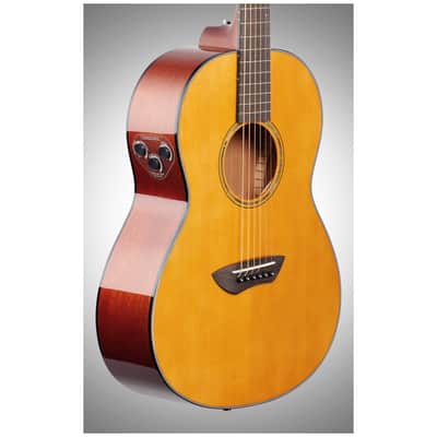 Yamaha CSFTA TransAcoustic Parlor Acoustic Guitar image 3