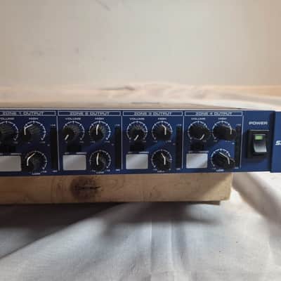 Samson S-zone 4 Input 4 Zone Stereo Mixer Rackmount Commercial Audio Works image 3
