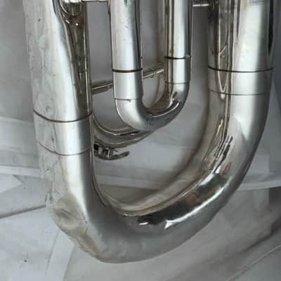 Yamaha YEP-201S Standard Euphonium 2010s - Silver-Plated image 7
