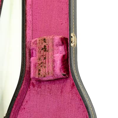 Vintage Gibson Les Paul Custom Hardshell Case Pink Interior All Latches Work image 8