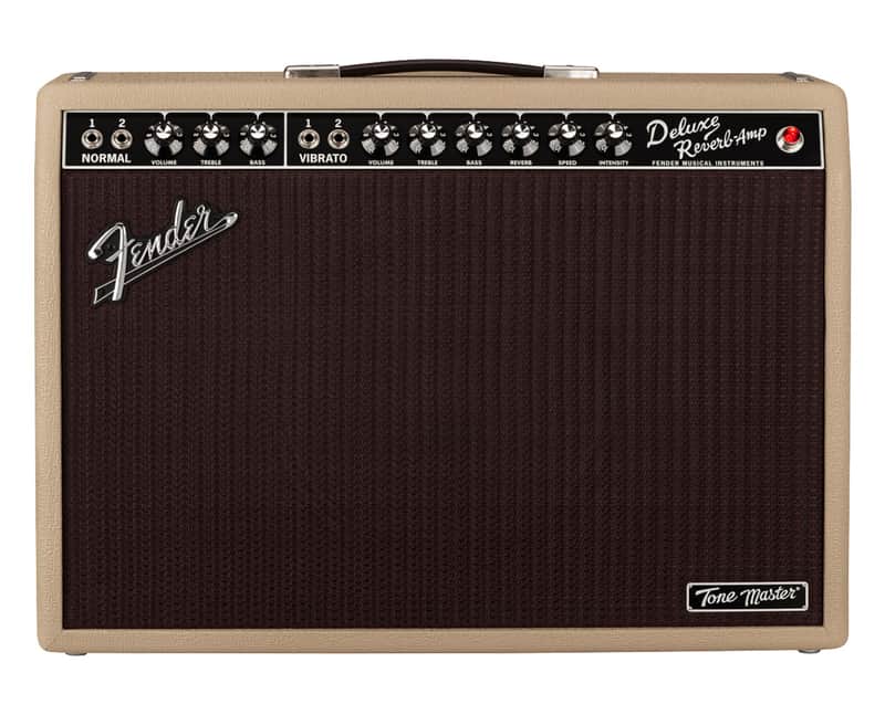 Used Fender Tone Master Deluxe Reverb 100-Watt 1x12" Combo Amp - Blonde image 1