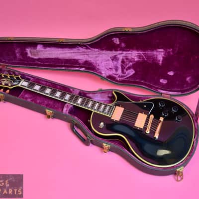 Vintage 1971 - 1972 Les Paul Custom Black Beauty - Original Finish, Killer Player image 1