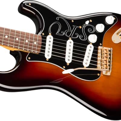 Fender Stevie Ray Vaughan Stratocaster Electric Guitar Pau Ferro FB, 3-Color Sunburst image 5