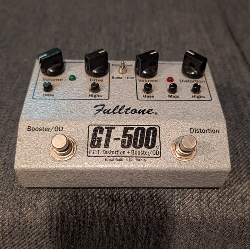 Fulltone GT-500 Dual-Channel Overdrive Pedal (2000s - Gray) image 1